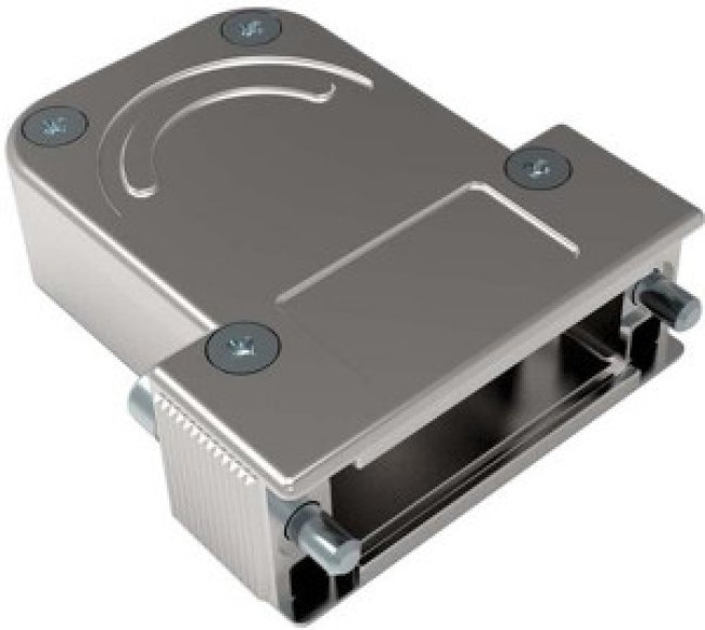 1-2308341-1, Die Cast Zinc D Sub Backshell, 15, 26 Way 1-2308341-1, Die Cast Zinc D Sub Backshell, 15, 26 Way