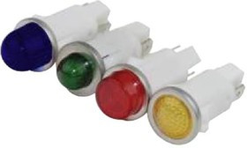 1092QM6-28V, LED Panel Mount Indicators .5in 28V TAB SMALL DOME BLUE 1092QM6-28V, LED Panel Mount Indicators .5in 28V TAB SMALL DOME BLUE