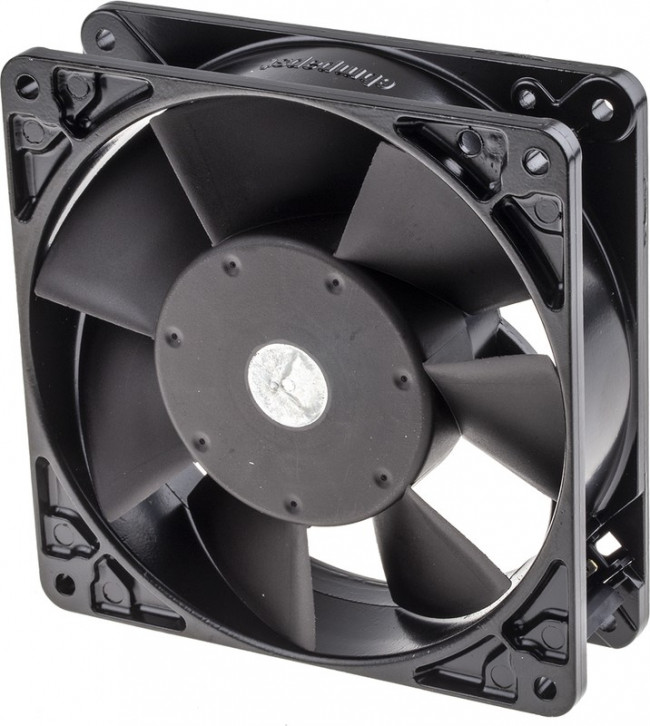 5950, 5900 Series Axial Fan, 230 V ac, AC Operation, 180m³/h, 18W, 78mA Max, 127 x 127 x 38mm