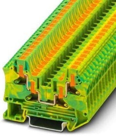 1088736, DIN Rail Terminal Blocks PTV 4-QUATTRO-PE