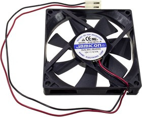 JF0815B1H-C-R, 80*80*15 12V разъем