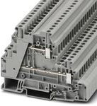 3214362, UT 4-L/L Series Grey DIN Rail Terminal Block, Screw Termination 3214362, UT 4-L/L Series Grey DIN Rail Terminal Block, Screw Termination