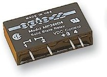 MP240D2, Твердотельное реле, 2 А, 280 В AC, На Печатную Плату, Сквозное Отверстие, Переход Через Нуль