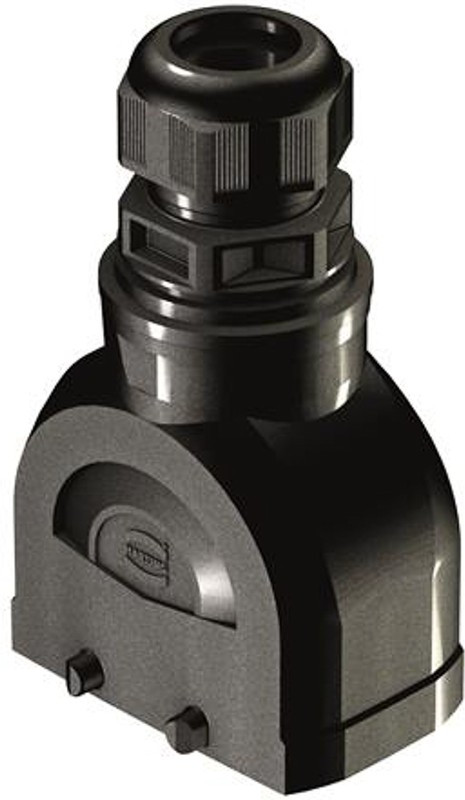 19431100427, Разъем для тяжелых условий, IP66, With Gland, Нейлон (Полиамид), Армированный Стекловолокном 19431100427, Разъем для тяжелых условий, IP66, With Gland, Нейлон (Полиамид), Армированный Стекловолокном