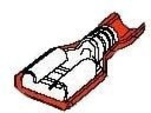 19003-0107, Terminals QUICK DISCONNECT female 22-18 AWG