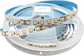 Лента светодиодная 9,6W/m 3000K 24V SMD2835 120D IP20 950Lm 5м 16517