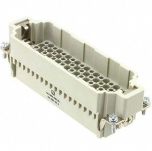 09162083001, Heavy Duty Power Connector Insert, 10A, Male, Han DD HMC Series, 108 Contacts 09162083001, Heavy Duty Power Connector Insert, 10A, Male, Han DD HMC Series, 108 Contacts