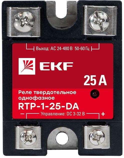 Реле твердотельное однофазное RTP-25-DA PROxima EKF rtp-1-25-da