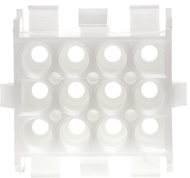 1-480709, Universal MATE-N-LOK Female Connector Housing, 6.35mm Pitch, 12 Way, 3 Row 1-480709, Universal MATE-N-LOK Female Connector Housing, 6.35mm Pitch, 12 Way, 3 Row