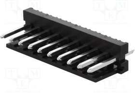 MTSS156-10-C, Гнездо "папа" PIN 10 3,96мм THT S-CON луженые