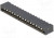DS1020-15ST1D, Разъем: FFC (FPC), прямой, PIN: 15, NON-ZIF, THT, луженые, 20мОм