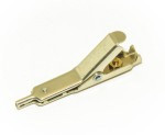 JP-33699-TJ, Test Clips Test Clip, large, straight jaw, spike &amp; threaded banana jack