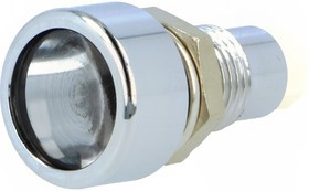 SML1089, Держатель LED, 5мм, металл, выпуклый, IP67