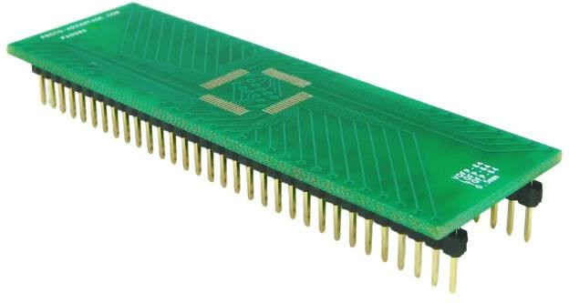 PA0096, Sockets &amp; Adapters VQFP-64 to DIP-64 SMT Adapter