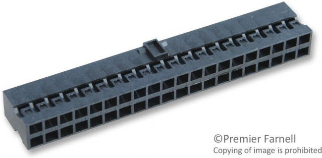 90311-040LF, Headers &amp; Wire Housings Crimp-to-Wire Hsg Pol,Latch,Dbl Rw,40P