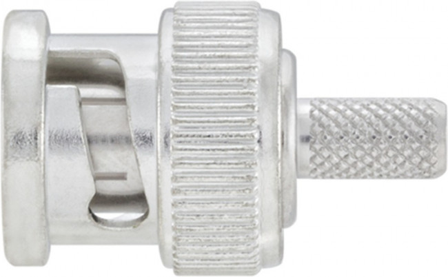 51S107-106N5, 50 Straight Cable Mount, BNC Connector, Plug, RG141 A/U, RG58 C/U