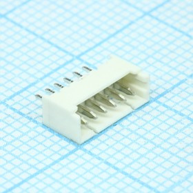 DS1020-03-06MVVT1A, (FH06M не SMT), Разъем FH06M, вилка на плату для монтажа в отверстия 6pin, шаг 1.25мм DS1020-03-06MVVT1A, (FH06M не SMT), Разъем FH06M, вилка на плату для монтажа в отверстия 6pin, шаг 1.25мм