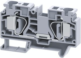 Клемма проходная пружинная OptiClip CSC-16-I-BU-76A-(1.5-16) син. КЭАЗ 289720