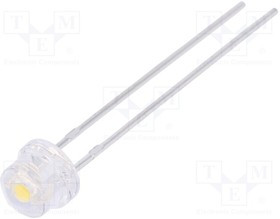 LL-484WC1C-W5-3P, LED; 4.8mm; white neutral; 1300?2200mcd; 100°; Front: convex; 5500K