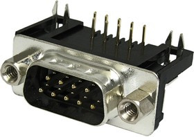 DRB-09MB, Разъём D-SUB , 9 контактов
