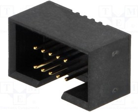 DS1031-16-10V8B, Гнездо, IDC, "папа", PIN 10, прямой, 1,27мм, THT, gold flash DS1031-16-10V8B, Гнездо, IDC, "папа", PIN 10, прямой, 1,27мм, THT, gold flash