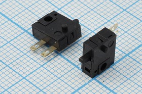 Микропереключатель , размер 8 x 3 x 7, 0.1А, переключение OFF-(ON), размер концевика H8, MX1202