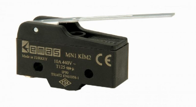 MN1KIM2, Микропереключатель 10А 250VAC с лапкой