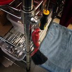 Поворотный крючок на неодимовом магните Е32