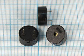 Излучатель звука пьезокерамический без генератора 14x7мм, шаг 7.5мм; зп 14x 7\1~30\\ 4,0\2P7,5\JYY-1