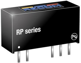 RP-1205S/P/X2, Isolated DC/DC Converters 1W 12VIN 05VOUT CONV DC/DC