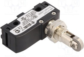 MKV11D17, Микропереключатель SNAP ACTION, с поперечным роликом, SPDT