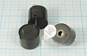 Излучатель звука пьезоэлектрический со встроенным генератором (2~5)В, 23x19мм, 3.4кГц; згп 23x19\ 2~