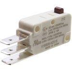 V19S05-HZ015, микропереключатель SPDT 250В 5А фастон 6.3мм 0.15N V19S05-HZ015, микропереключатель SPDT 250В 5А фастон 6.3мм 0.15N