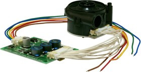 TF037F-2000-P, Нагнетательный вентилятор, DC Brushless Motor, 24 В DC, DC (Постоянный Ток), 34.3 мм