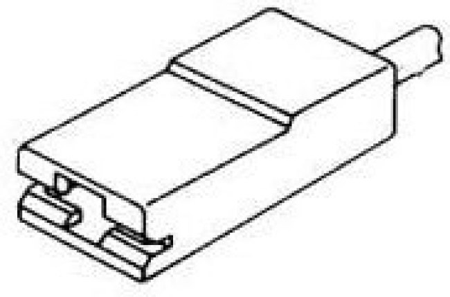 336369-1, Terminals HSG FEM 6.35 1 CIR