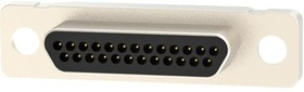 580-M25-103L002, Разъем D Sub, Micro D, Штекер, 580 M Series, 25 контакт(-ов), Solder Cup