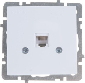 Розетка TV Selene CAT 3 белый 23111062