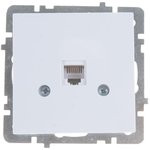 Розетка TV Selene CAT 3 белый 23111062