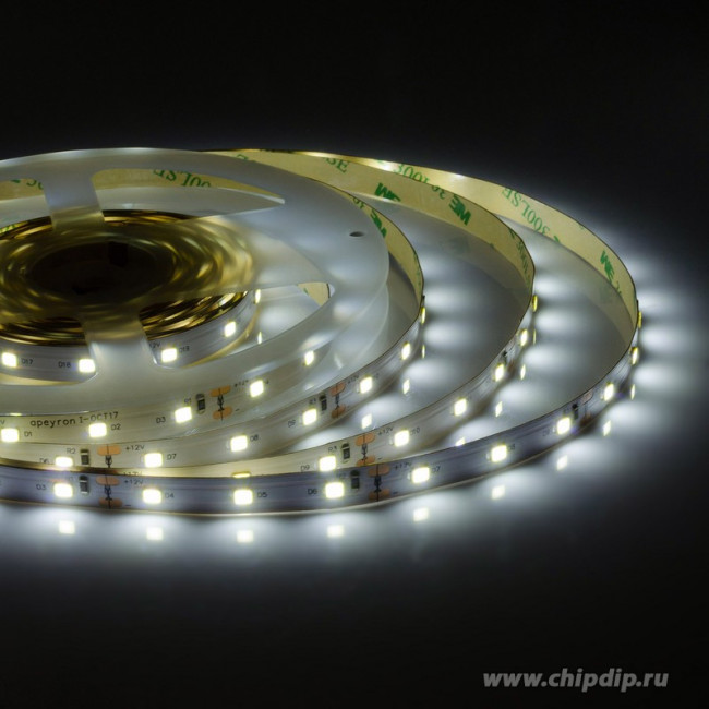 221BL Светодиодная лента в блистере 12В, 9,6Вт/м, smd2835, 60д/м, IP20, 900Лм/м,подложка 10мм, 1м, 6