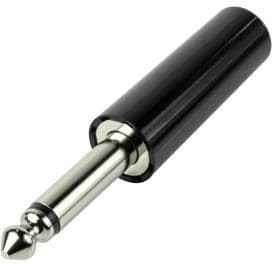 MP-6320A, Phone Connectors mono plug 6.3mm 2conductor Cable mnt MP-6320A, Phone Connectors mono plug 6.3mm 2conductor Cable mnt