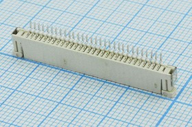 Гнездо FPC, P1,0, 30HP, шлейф, FPC-30, SMD; №9654 гн FPC\P1,0\30HP\ шлейф\FPC-30\SMD