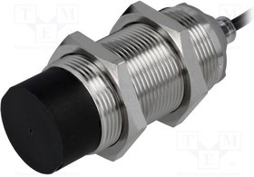 E2BM30LN30WPB22M, Датчик индуктивный, 10-30ВDC, М30, Подключение провод 2м, IP67