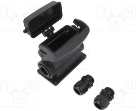 19431160291, Heavy Duty Power Connectors HAN-ECO 16B SMT HSE SNG LVR 2XM25 W/ GLN 19431160291, Heavy Duty Power Connectors HAN-ECO 16B SMT HSE SNG LVR 2XM25 W/ GLN