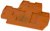 870-519, 870 Series End and Intermediate Plate for Use with 870 Series Double Level Terminal Blocks