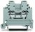2-wire feed-through terminal, spring-clamp connection, 0.08-2.5 mm², 1 pole, 24 A, 8 kV, gray, 280-104