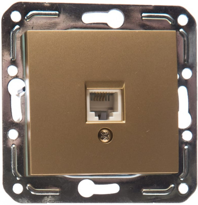 V01-16-F12-M Розетка 1-мест. телеф. RJ -11 Dorado, м-зм, Magenta 10037 V01-16-F12-M Розетка 1-мест. телеф. RJ -11 Dorado, м-зм, Magenta 10037