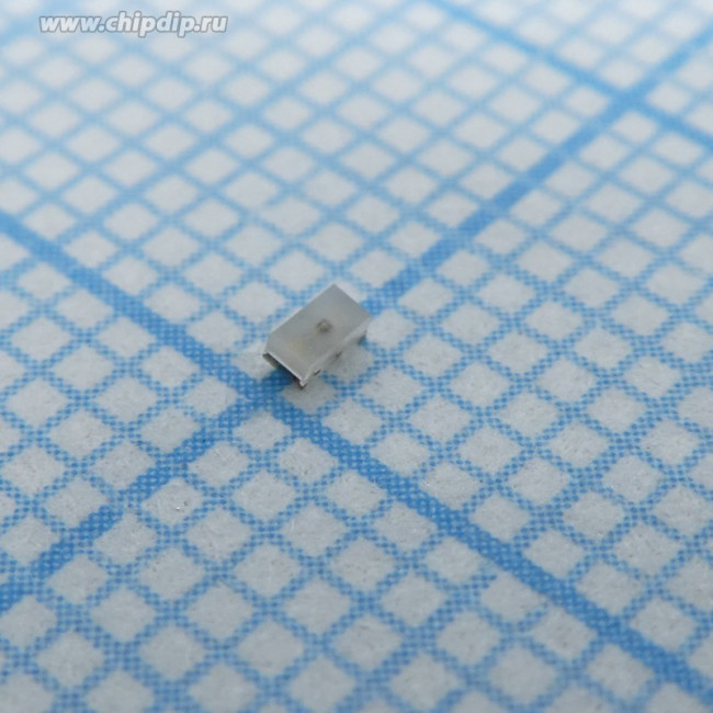 TLMG1100-GS08, Светодиод smd 1,6х0,8мм/зеленый/570нм/ 12.5-35мкд/прозрачный/80°