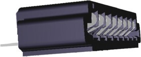 6-487509-1, Trio-Mate 2.54mm Pitch 12 Way Straight Female FPC Connector, Vertical Contact