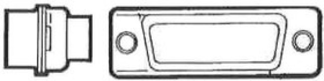 M24308/2-335F, D-Sub MIL Spec Connectors DBMAMR25S