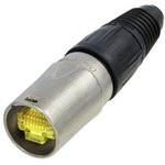 Neutrik NE8MX-1 кабельный разъем RJ45, для кабеля 3.5 - 8мм, разъем обжимается после установки колпа Neutrik NE8MX-1 кабельный разъем RJ45, для кабеля 3.5 - 8мм, разъем обжимается после установки колпа